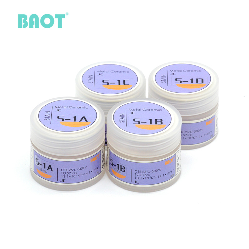 Stain Dental Porcelain Metal Ceramic Powder PFM