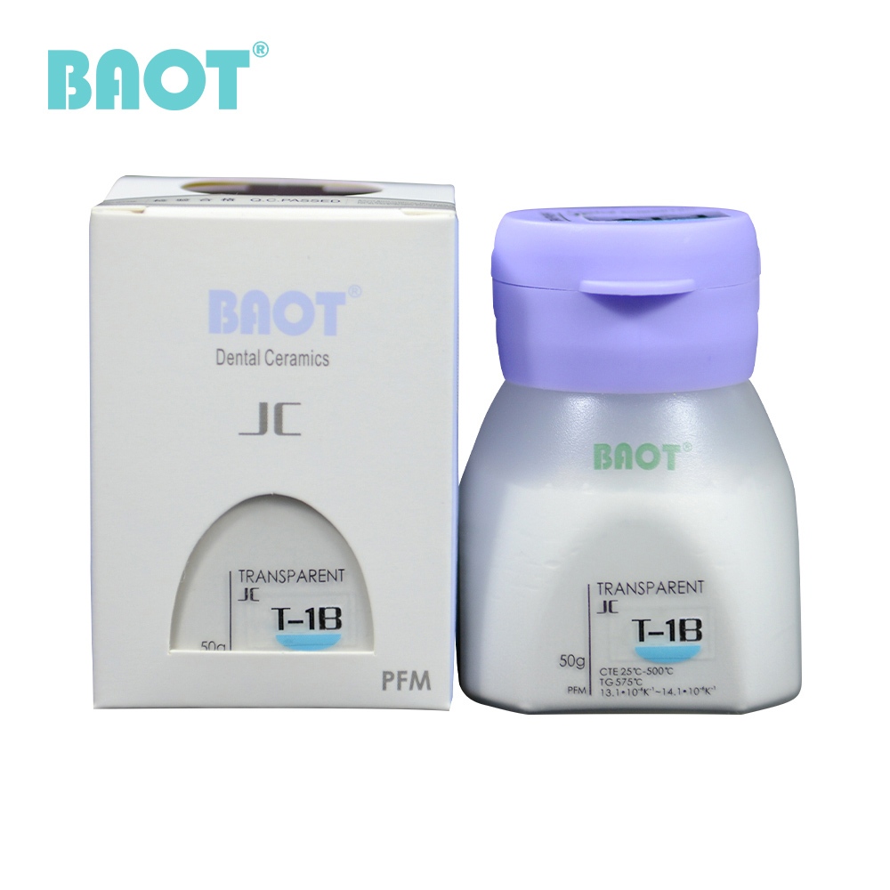 Transparent Dental Porcelain Metal Ceramic Powder PFM