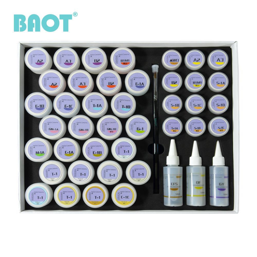 Dental Lab Material Metal Ceramic Powder Master Kit