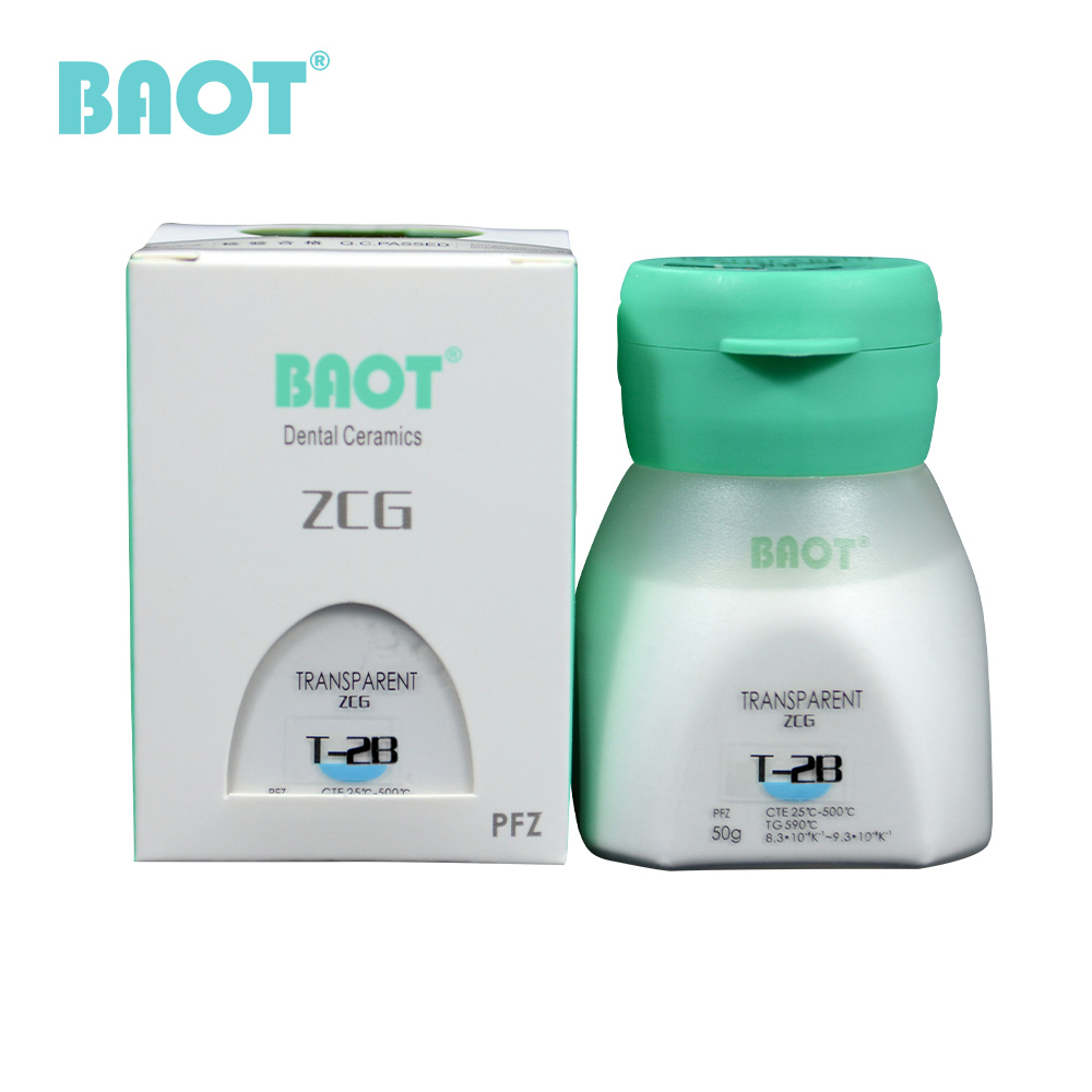 Dental Lab Material Zirconia Ceramic Powder Transparent