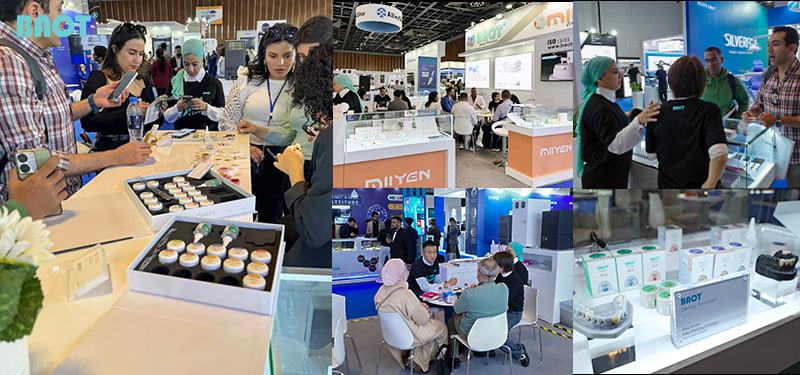 邦特迪拜牙科展外染釉膏演示现场 邦特迪拜牙科展外染釉膏演示现场