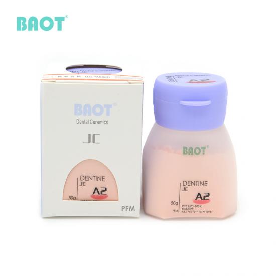 dental metal ceramic powder dentin dentine