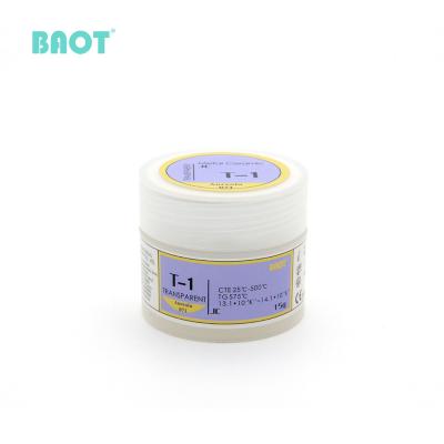 dental metal ceramic powder effect aureola