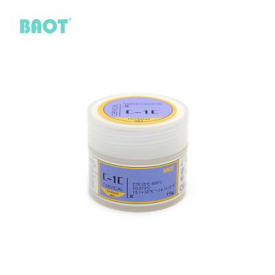 dental ceramic powder effect occlusal