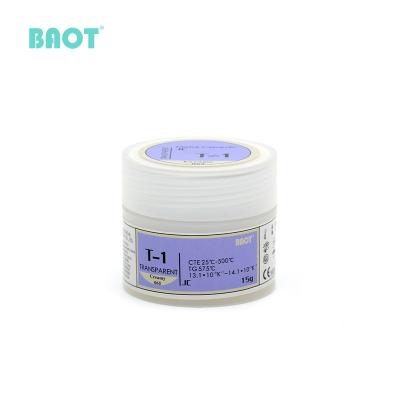 dental ceramic powder effect creamy
