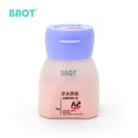 金属烤瓷粉牙本质瓷